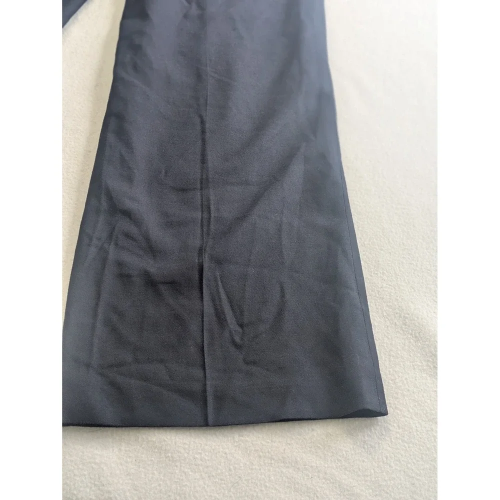 Boden Wide Leg Navy Trousers‎ Pants Sz 14 Classic Career Preppy Academia Capsule